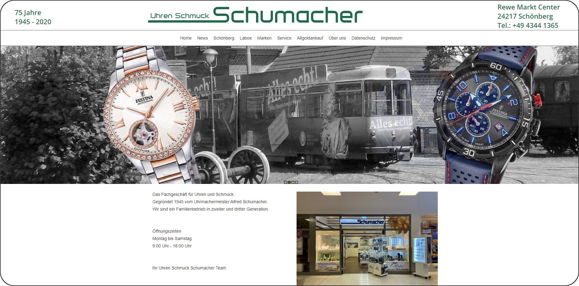 Webdesign Schumacher